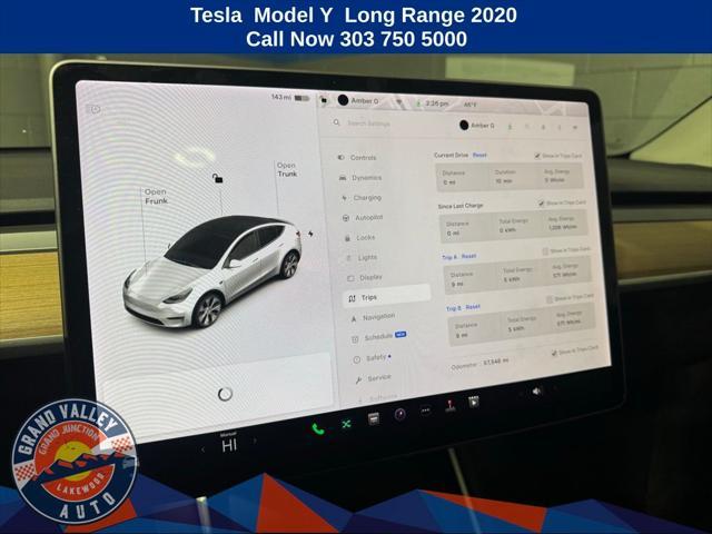 used 2020 Tesla Model Y car, priced at $29,888