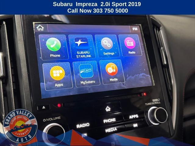 used 2019 Subaru Impreza car, priced at $17,388