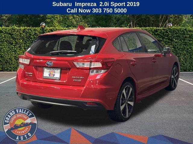 used 2019 Subaru Impreza car, priced at $17,388