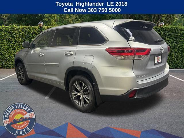 used 2018 Toyota Highlander car, priced at $23,488