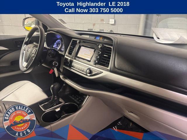 used 2018 Toyota Highlander car, priced at $23,488