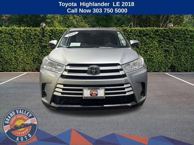 used 2018 Toyota Highlander car, priced at $23,488