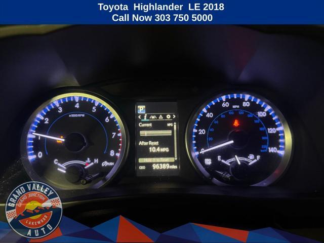 used 2018 Toyota Highlander car, priced at $23,488