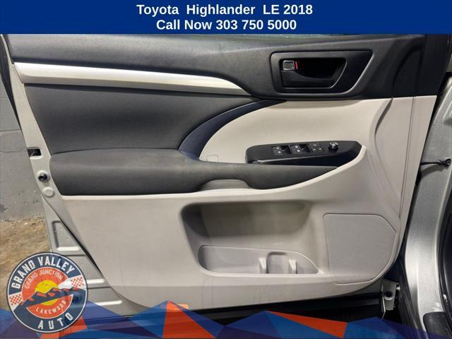 used 2018 Toyota Highlander car, priced at $23,488