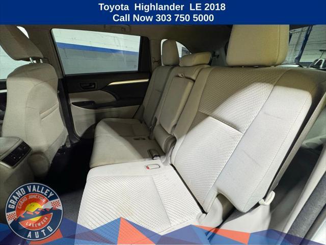 used 2018 Toyota Highlander car, priced at $23,488