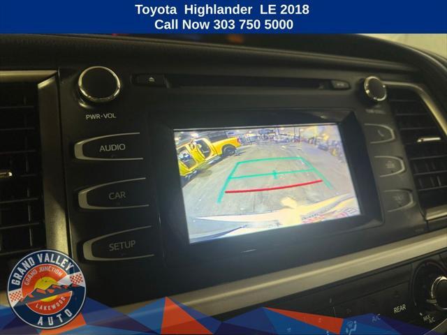 used 2018 Toyota Highlander car, priced at $23,488