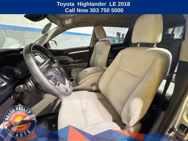 used 2018 Toyota Highlander car, priced at $23,488