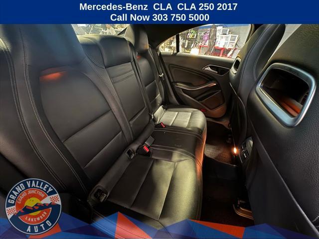 used 2017 Mercedes-Benz CLA 250 car, priced at $18,988