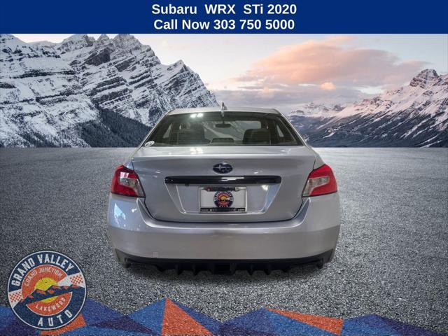used 2020 Subaru WRX STI car, priced at $35,500