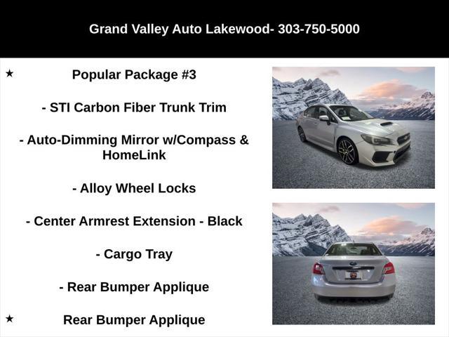 used 2020 Subaru WRX STI car, priced at $35,500