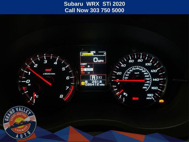 used 2020 Subaru WRX STI car, priced at $35,500