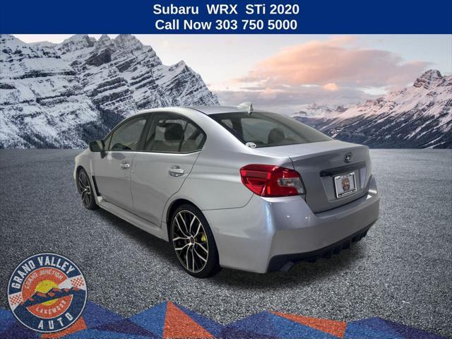 used 2020 Subaru WRX STI car, priced at $35,500