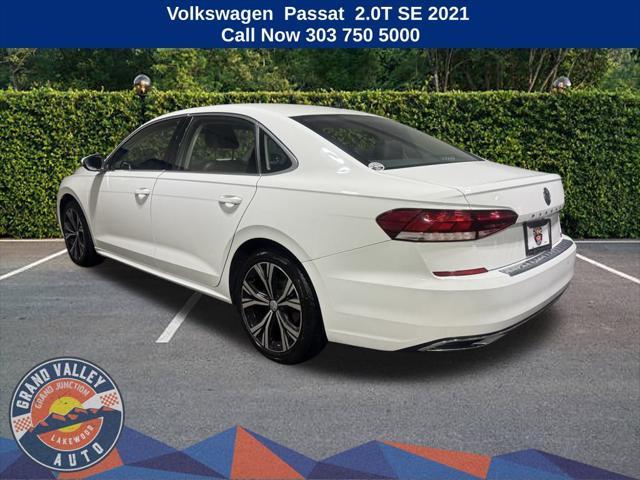 used 2021 Volkswagen Passat car, priced at $17,988