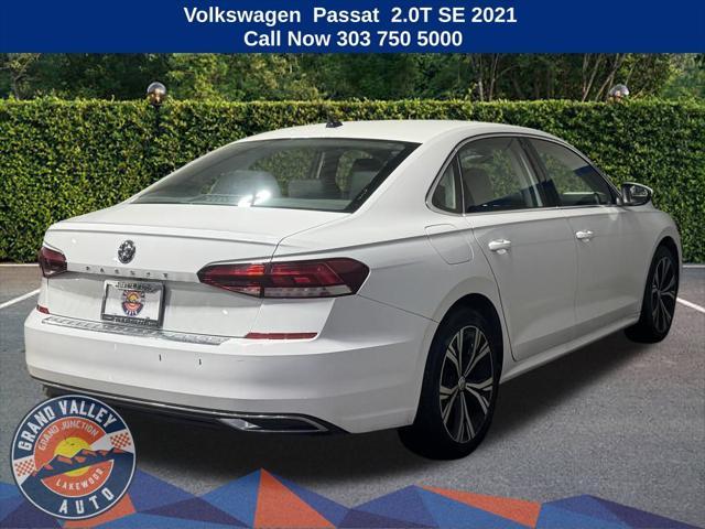 used 2021 Volkswagen Passat car, priced at $17,988