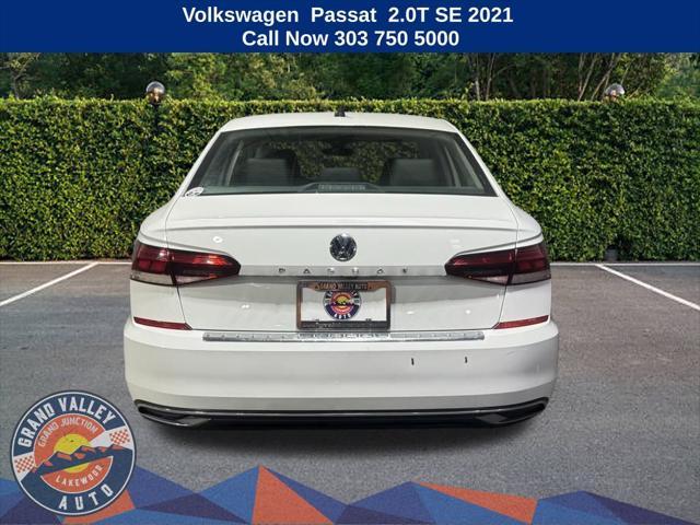 used 2021 Volkswagen Passat car, priced at $17,988