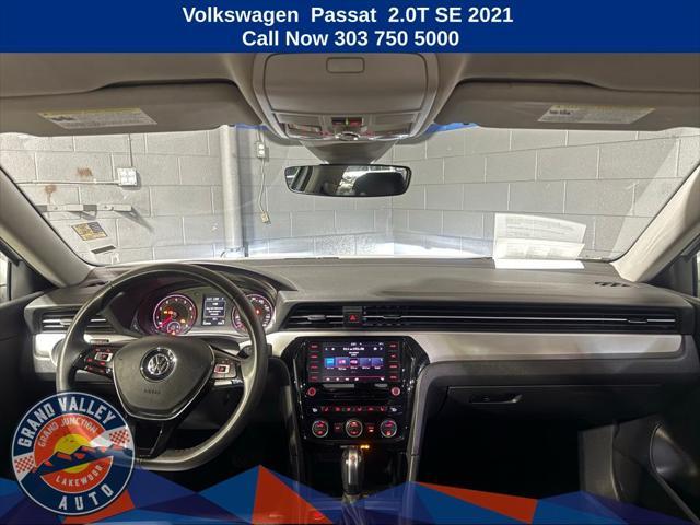 used 2021 Volkswagen Passat car, priced at $17,988