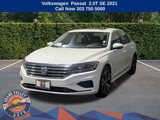 used 2021 Volkswagen Passat car, priced at $17,988