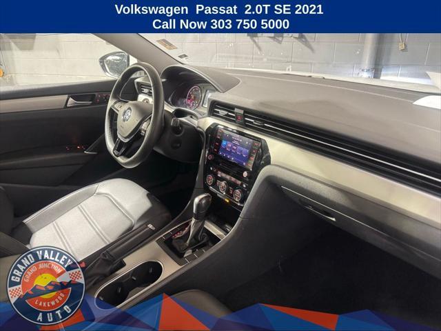 used 2021 Volkswagen Passat car, priced at $17,988