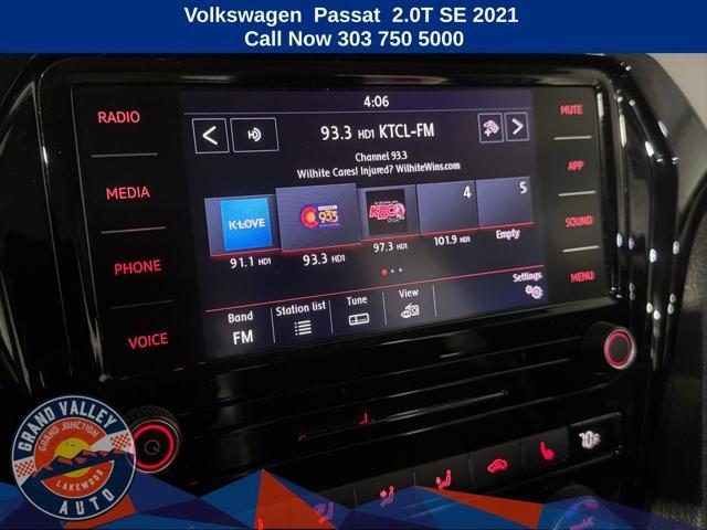 used 2021 Volkswagen Passat car, priced at $17,988