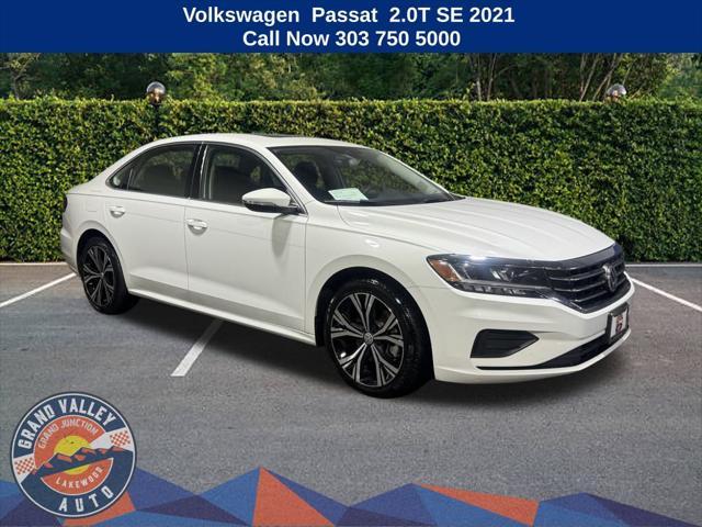 used 2021 Volkswagen Passat car, priced at $17,988