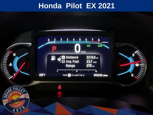 used 2021 Honda Pilot car, priced at $25,388