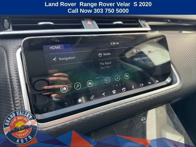 used 2020 Land Rover Range Rover Velar car, priced at $30,187