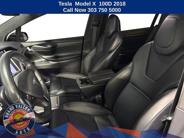 used 2018 Tesla Model X car, priced at $30,988