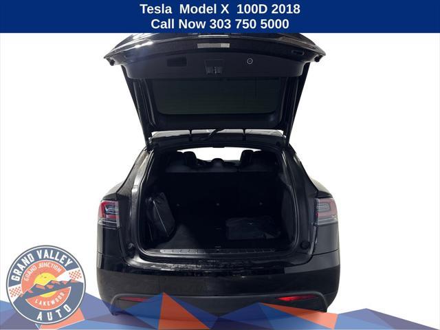 used 2018 Tesla Model X car, priced at $30,988