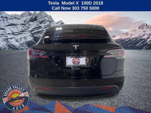 used 2018 Tesla Model X car, priced at $30,988