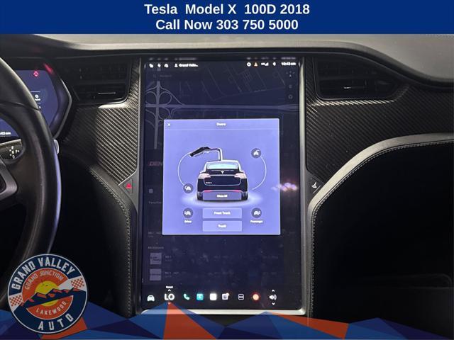 used 2018 Tesla Model X car, priced at $30,988