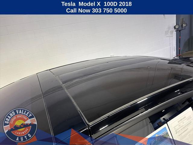 used 2018 Tesla Model X car, priced at $30,988