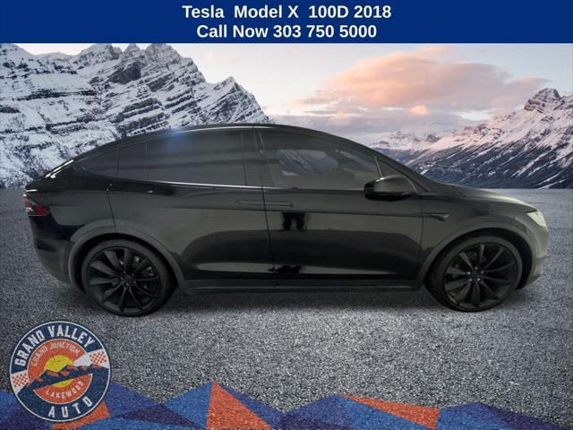 used 2018 Tesla Model X car, priced at $30,988