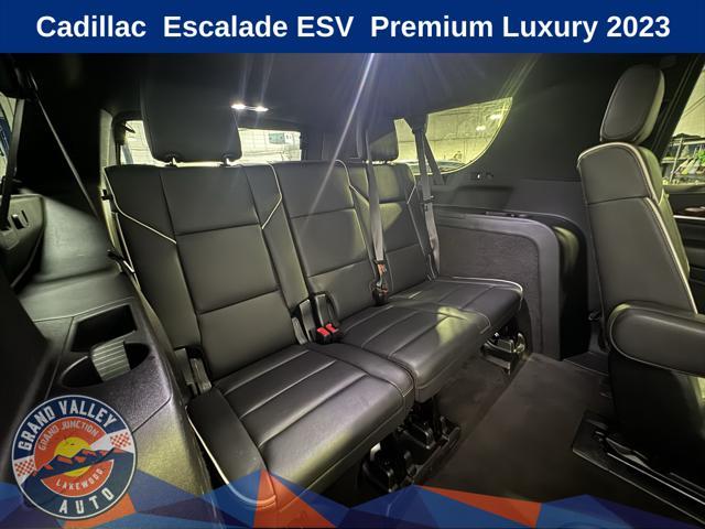 used 2023 Cadillac Escalade ESV car, priced at $78,988