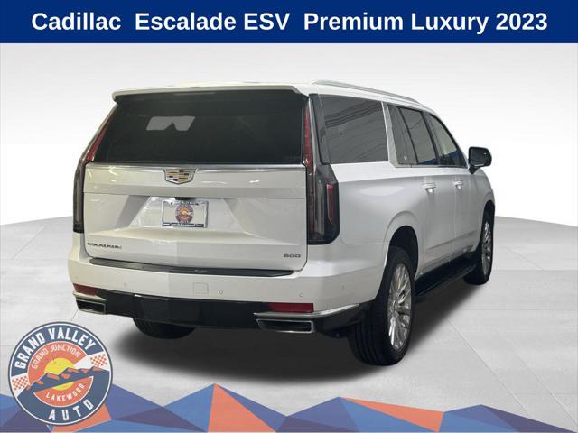 used 2023 Cadillac Escalade ESV car, priced at $78,988