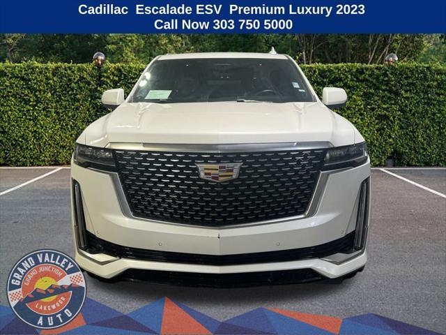 used 2023 Cadillac Escalade ESV car, priced at $73,888