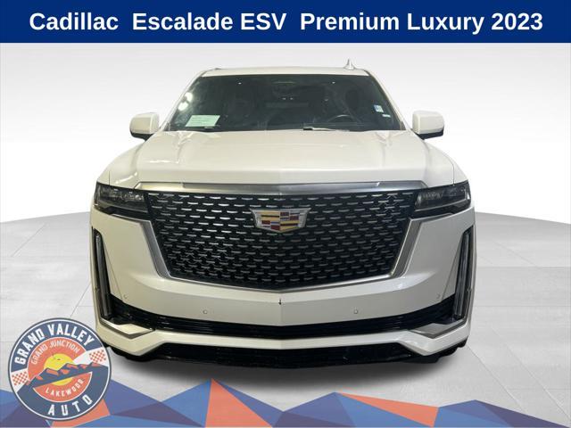 used 2023 Cadillac Escalade ESV car, priced at $78,988