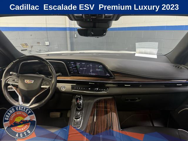 used 2023 Cadillac Escalade ESV car, priced at $78,988