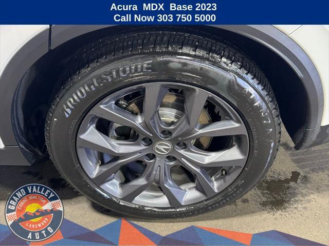 used 2023 Acura MDX car, priced at $49,500