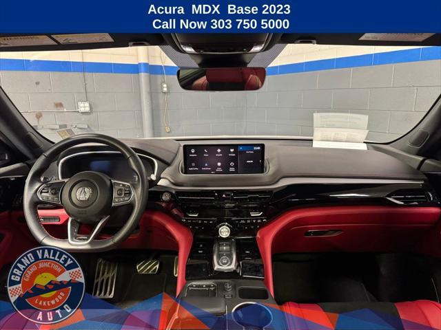 used 2023 Acura MDX car, priced at $49,500