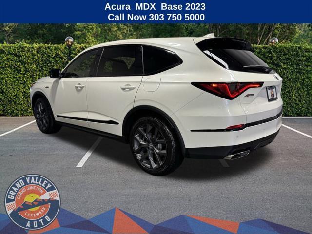 used 2023 Acura MDX car, priced at $49,500