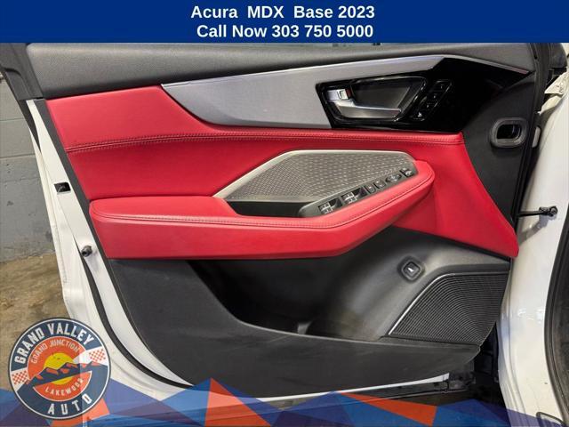 used 2023 Acura MDX car, priced at $49,500