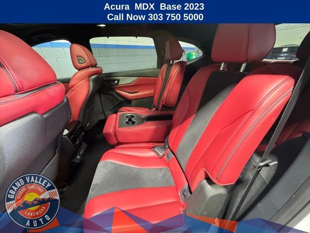 used 2023 Acura MDX car, priced at $49,500