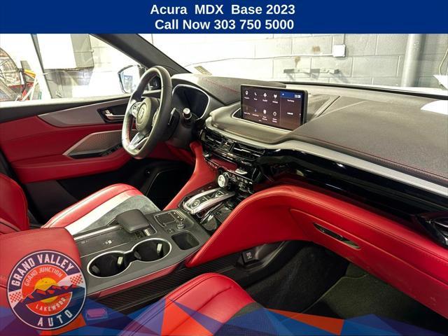 used 2023 Acura MDX car, priced at $49,500