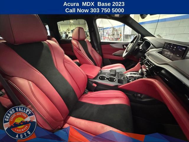 used 2023 Acura MDX car, priced at $49,500