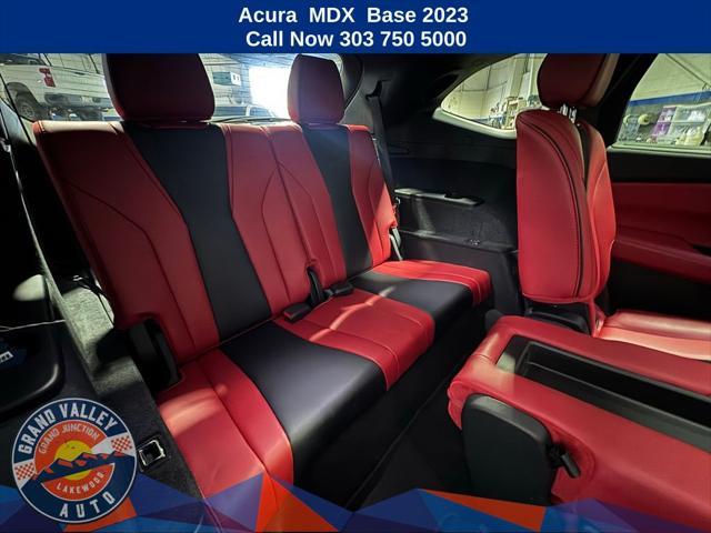 used 2023 Acura MDX car, priced at $49,500