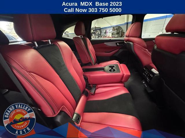 used 2023 Acura MDX car, priced at $49,500