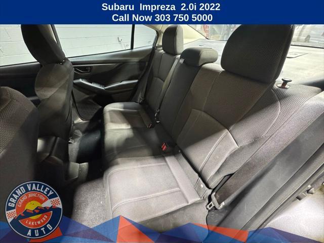 used 2022 Subaru Impreza car, priced at $17,400