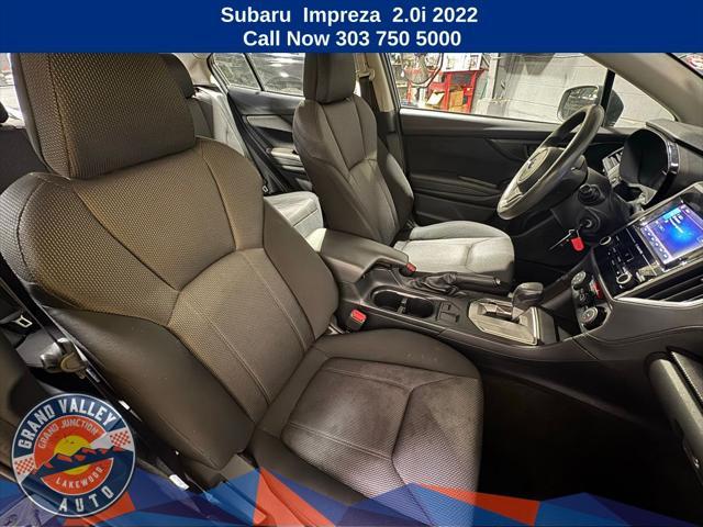 used 2022 Subaru Impreza car, priced at $17,400