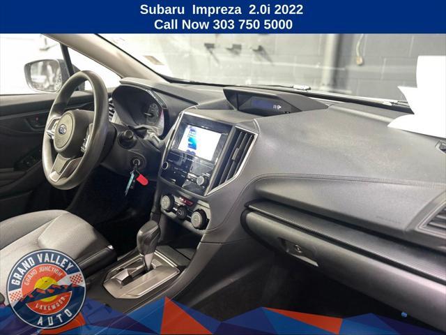 used 2022 Subaru Impreza car, priced at $17,400