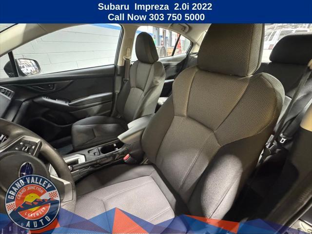 used 2022 Subaru Impreza car, priced at $17,400